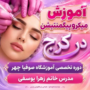 آموزش تاتو صورت در آموزشگاه صوفیا چهر | کلاس خصوصی آرایش دائم در کرج